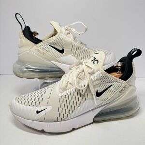 Nike Air Max 270 White Black Men’s 7.5 Running Lifestyle Shoes Casual AH8050-100